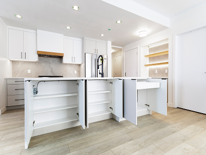 Custom kitchen cabinets and vanities